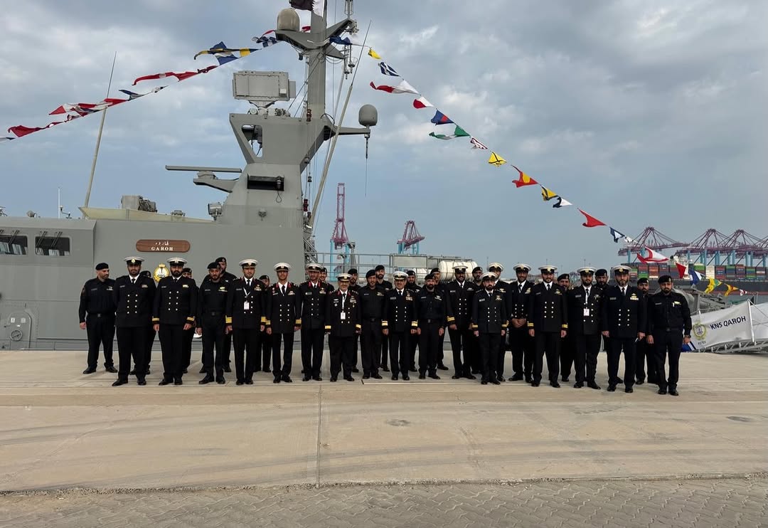 آمر القوة البحرية اللواء الركن بحري سيف عبدالهادي الهملان في الدوحة