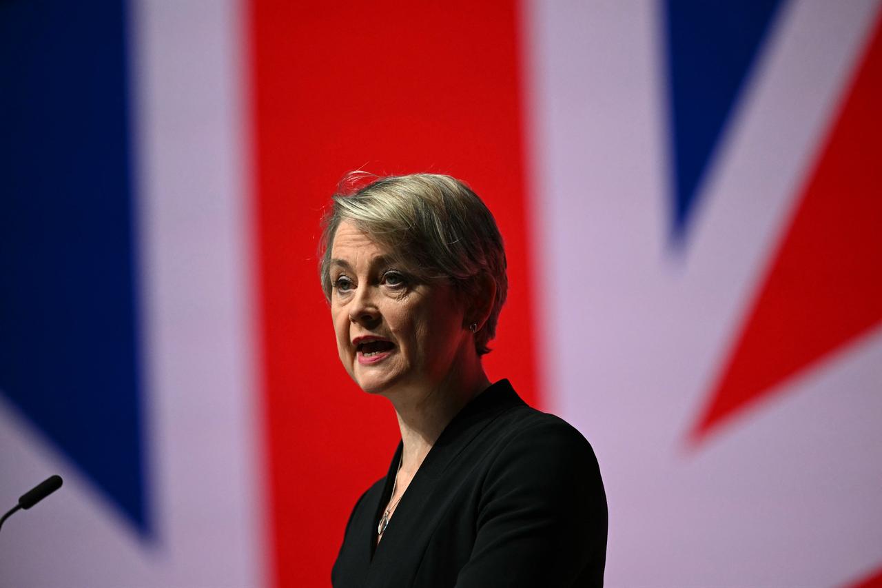 UK Foreign Secretary Yvette Cooper