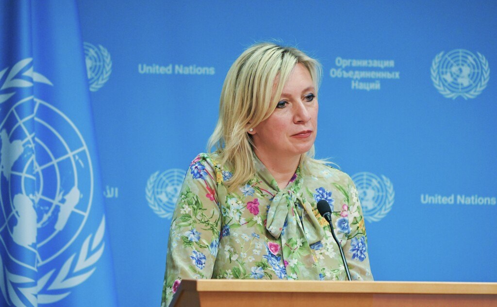 المتحدثة باسم وزارة الخارجية الروسية ماريا زاخاروفا