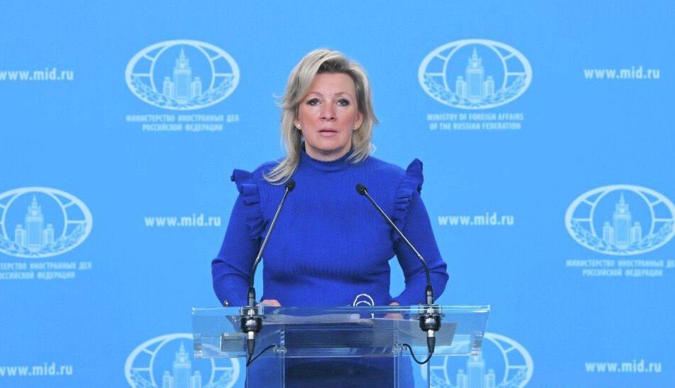 المتحدثة باسم وزارة الخارجية الروسية ماريا زاخاروفا