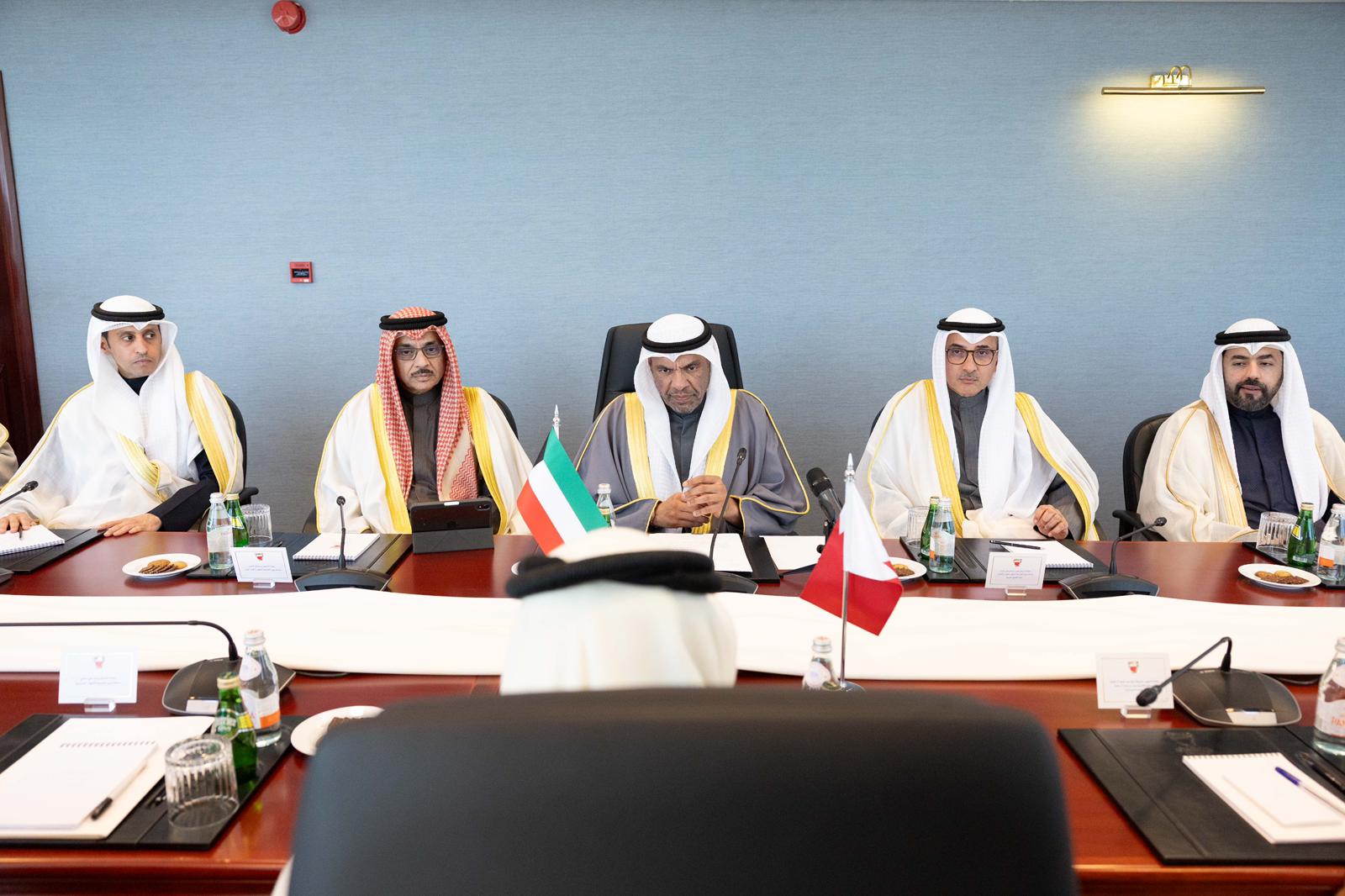 وزير الخارجية عبد الله اليحيا يلقي كلمته أمام اللجنة العليا المشتركة الكويتية - البحرينية في دورتها ال12