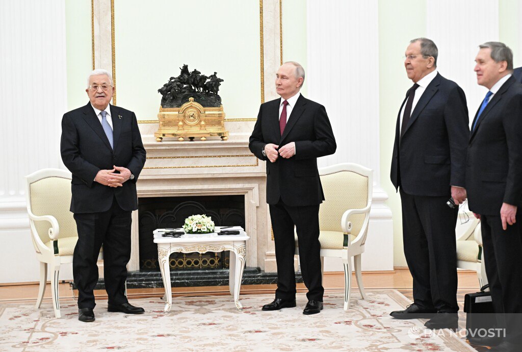 الرئيس الفلسطيني: مواقف روسيا ثابتة وداعمة للقضية الفلسطينية