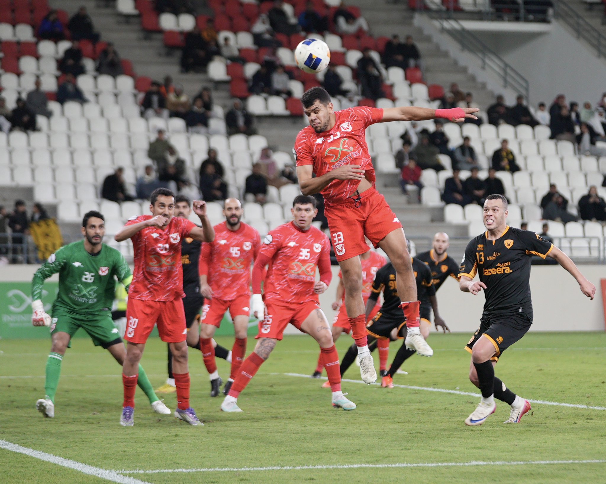 جانب من المباراة