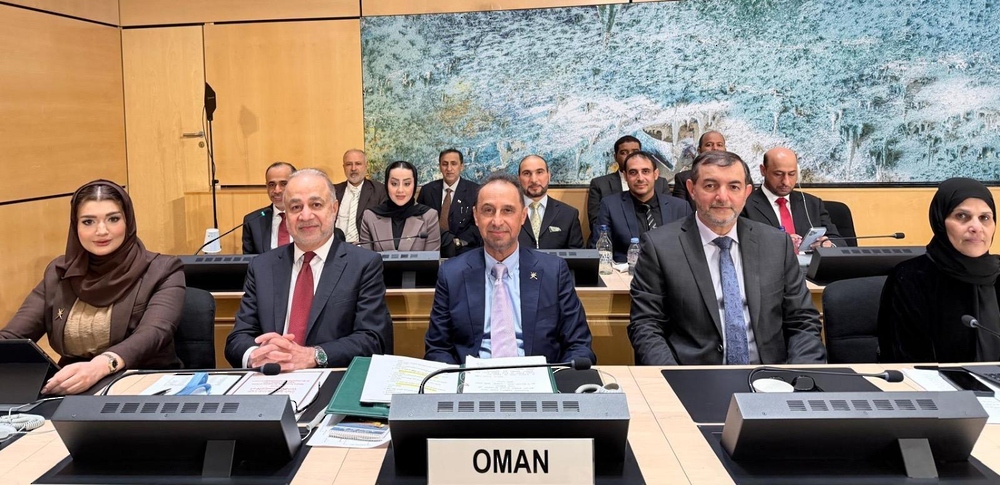 La délégation omanaise