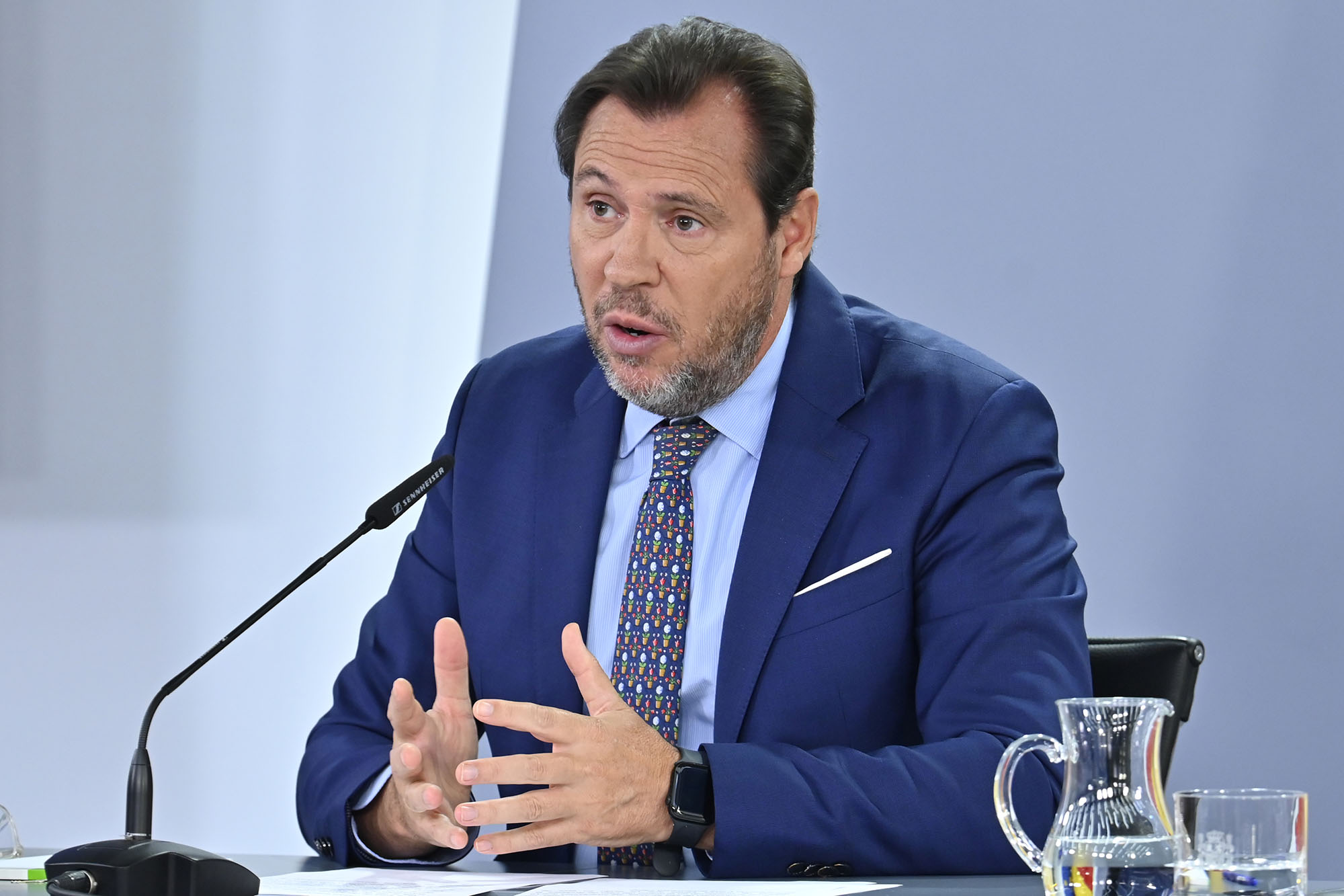 وزير النقل الإسباني أوسكار بوينتي