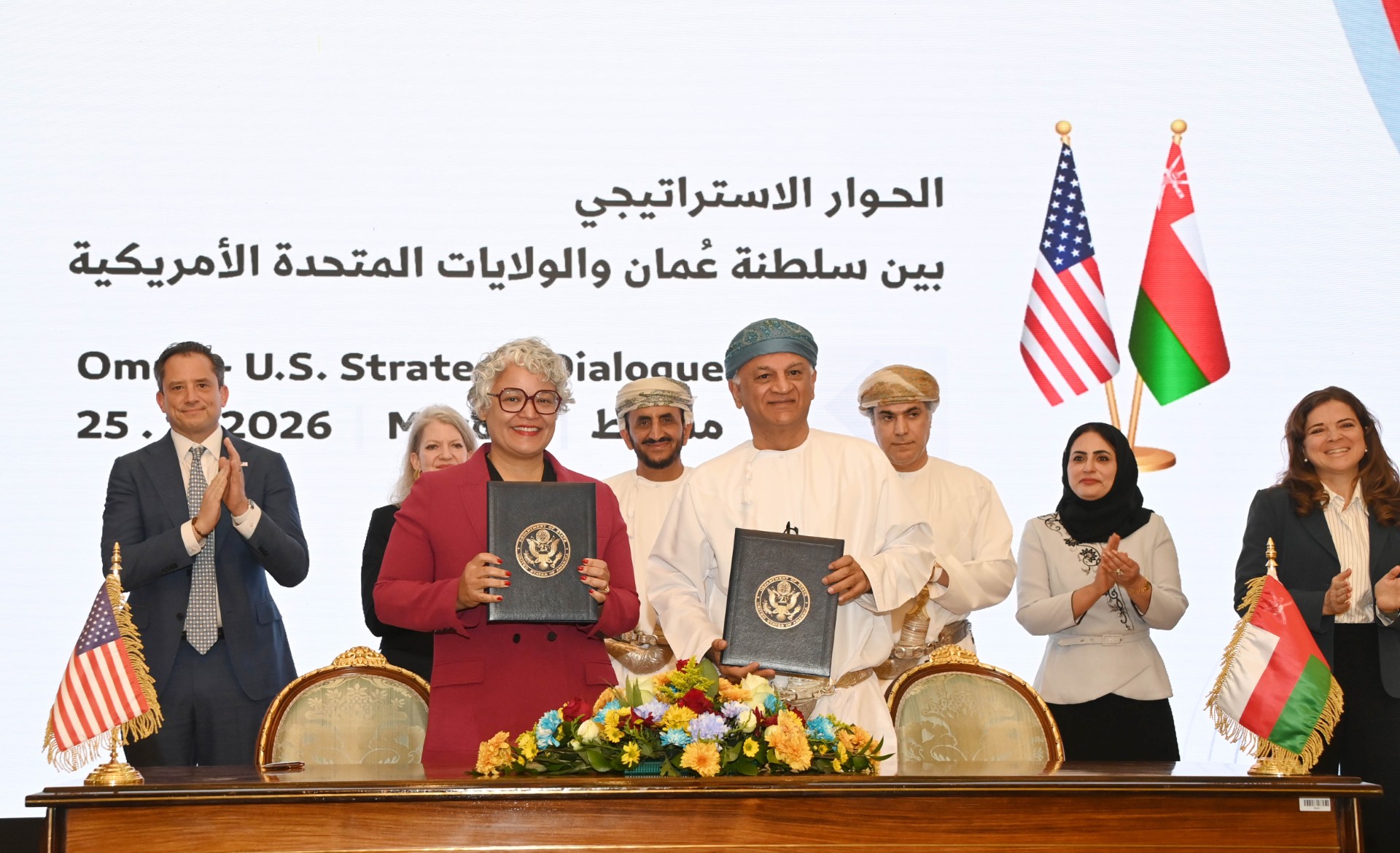 سلطنة عمان والولايات المتحدة تعقدان الحوار الاستراتيجي الثالث في مسقط