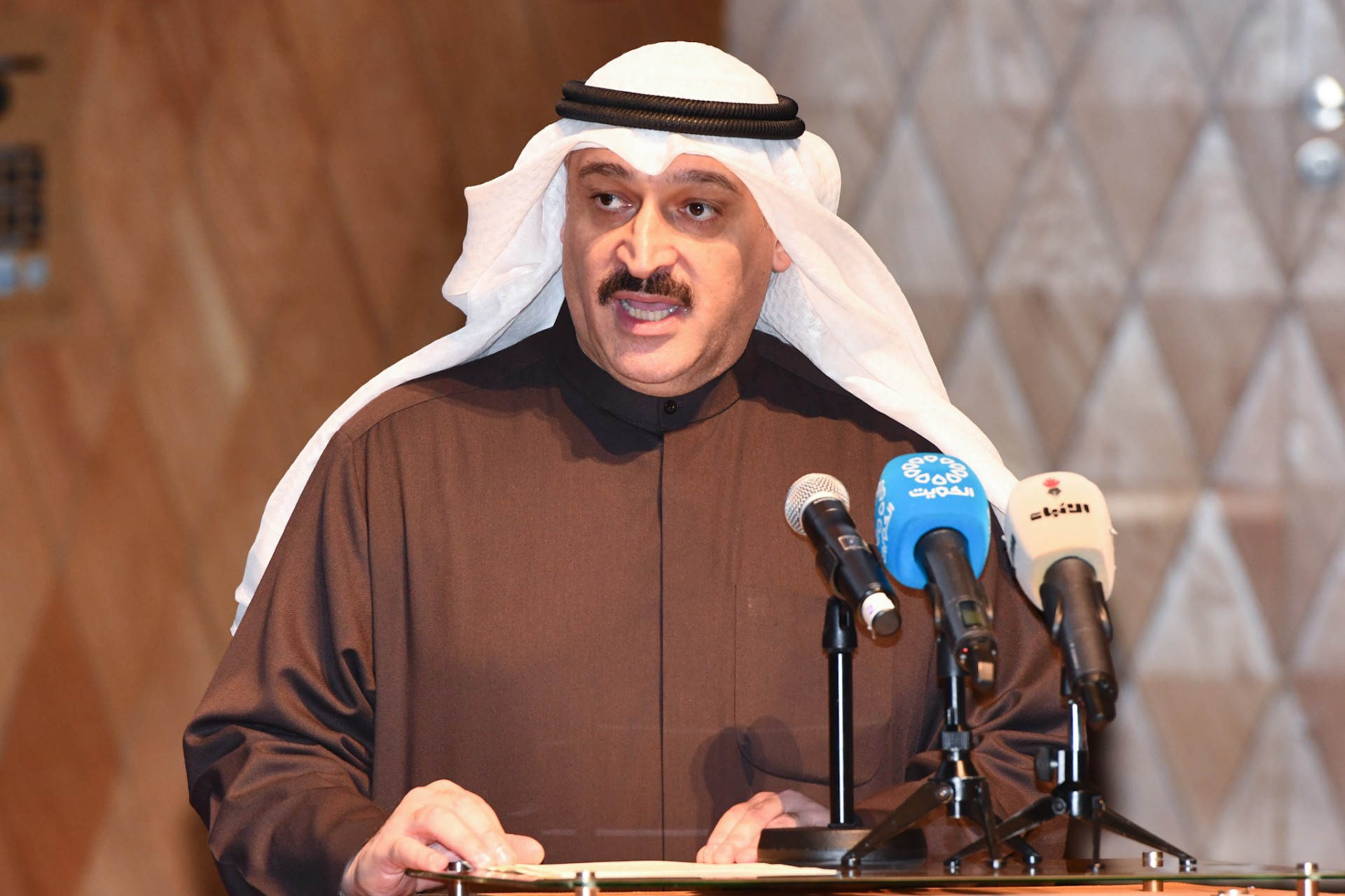 le ministre de la Santé, Ahmad Al-Awadhi