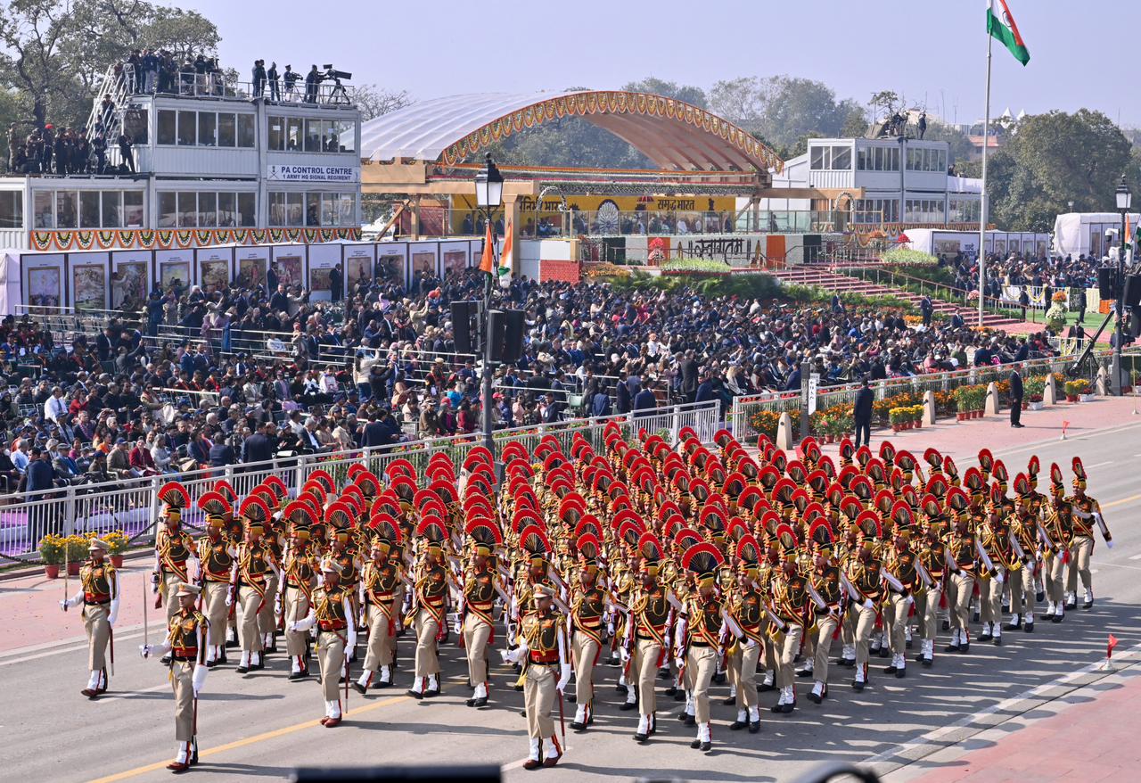 الهند تحتفل بيوم الجمهورية الـ77 بحضور مسؤولين أوروبيين