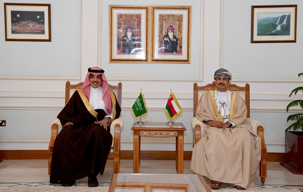 جانب من لقاء الوزيرين