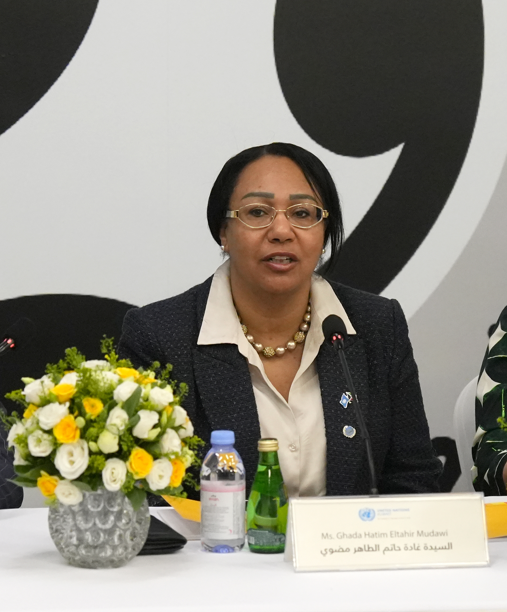 ممثل الأمين العام للأمم المتحدة المنسق المقيم في دولة الكويت غادة الطاهر