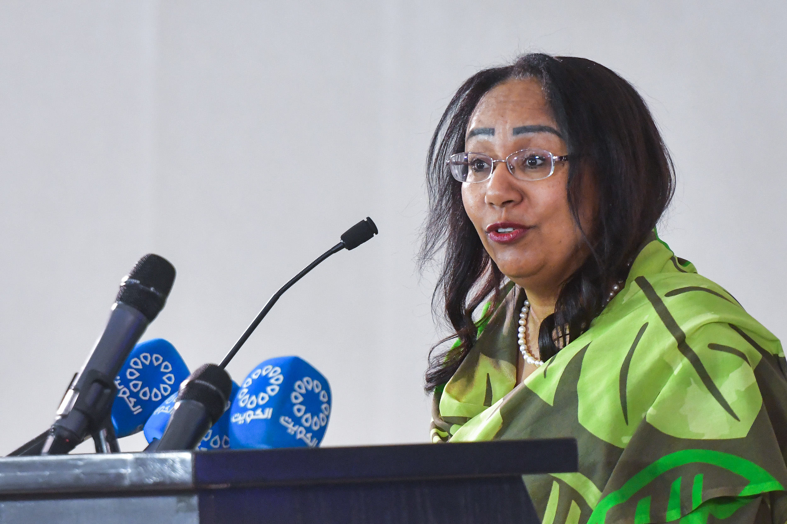 La coordonnatrice résidente des Nations unies au Koweït, Ghada Eltahir.