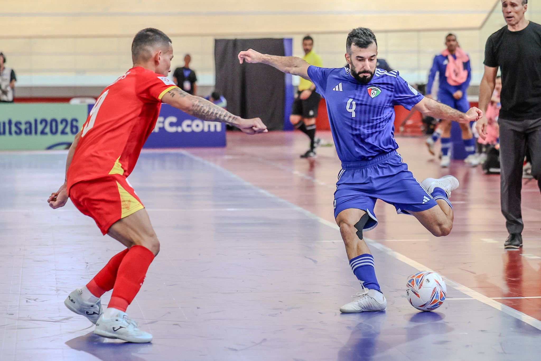 مواجهة منتخب الكويت للصالات أمام نظيره الفيتنامي