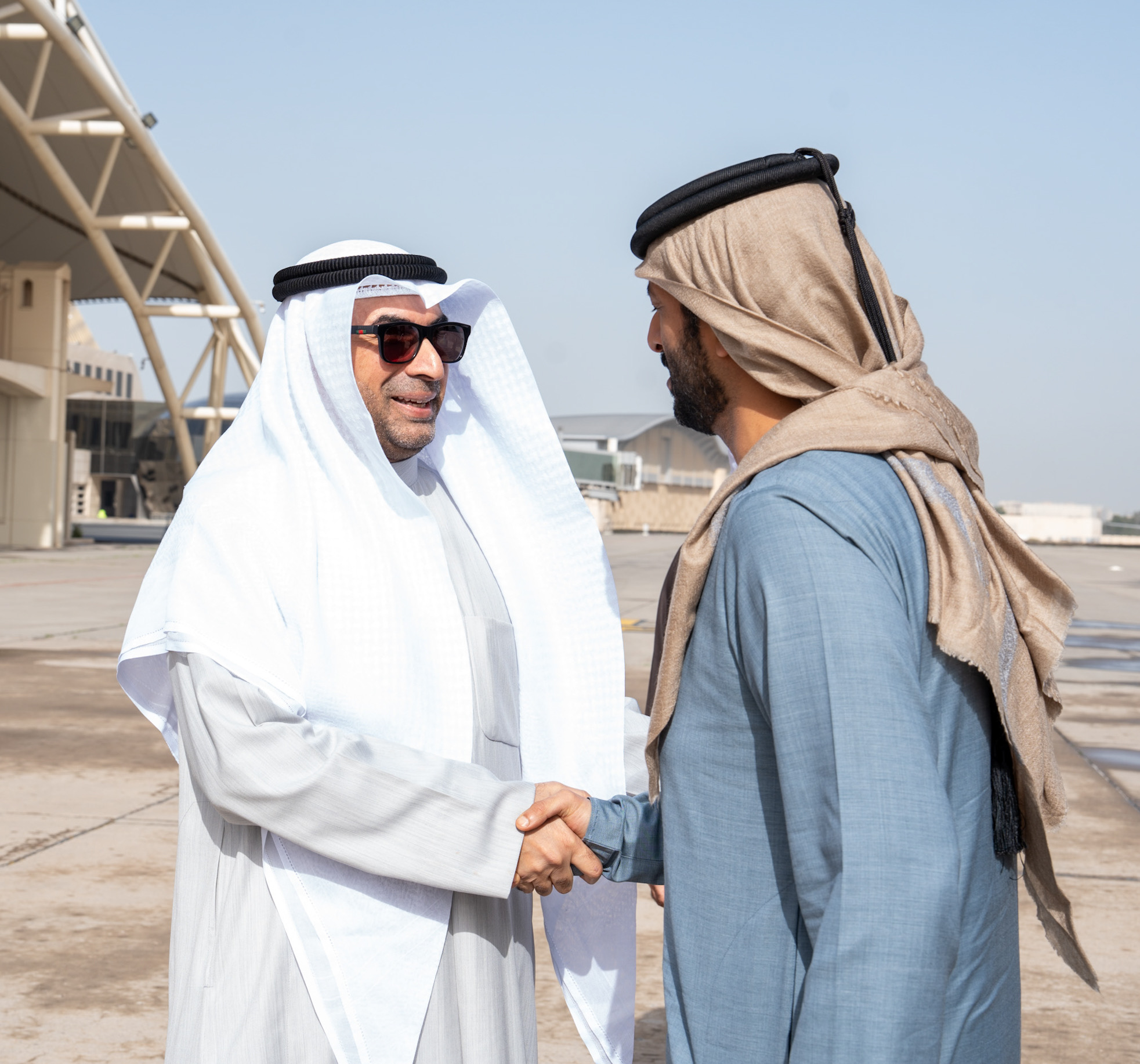 وكيل وزارة الإعلام د. ناصر محيسن يستقبل وزير الاقتصاد والسياحة الإماراتي عبدالله المري