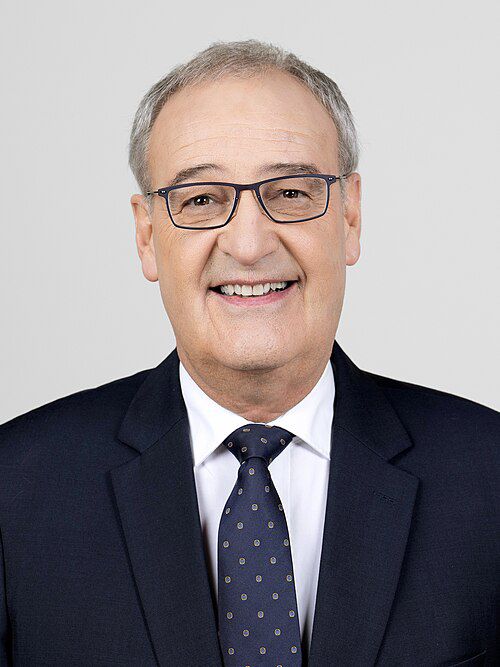 Le président de la Confédération suisse, Guy Parmelin