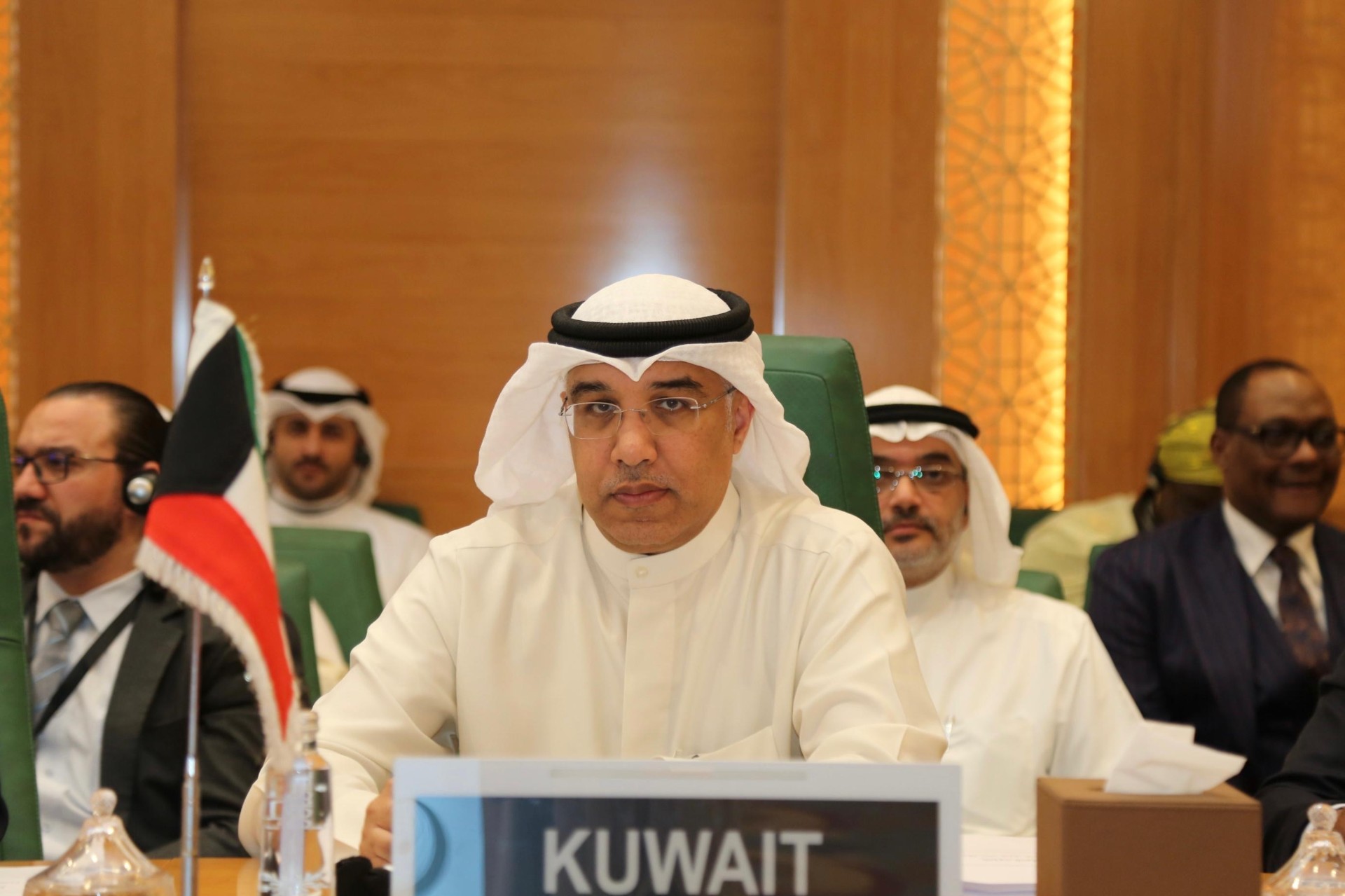 Kuwaiti Assistant Foreign Minister for International Organizations, Minister Plenipotentiary Abdulaziz Al-Jarallah