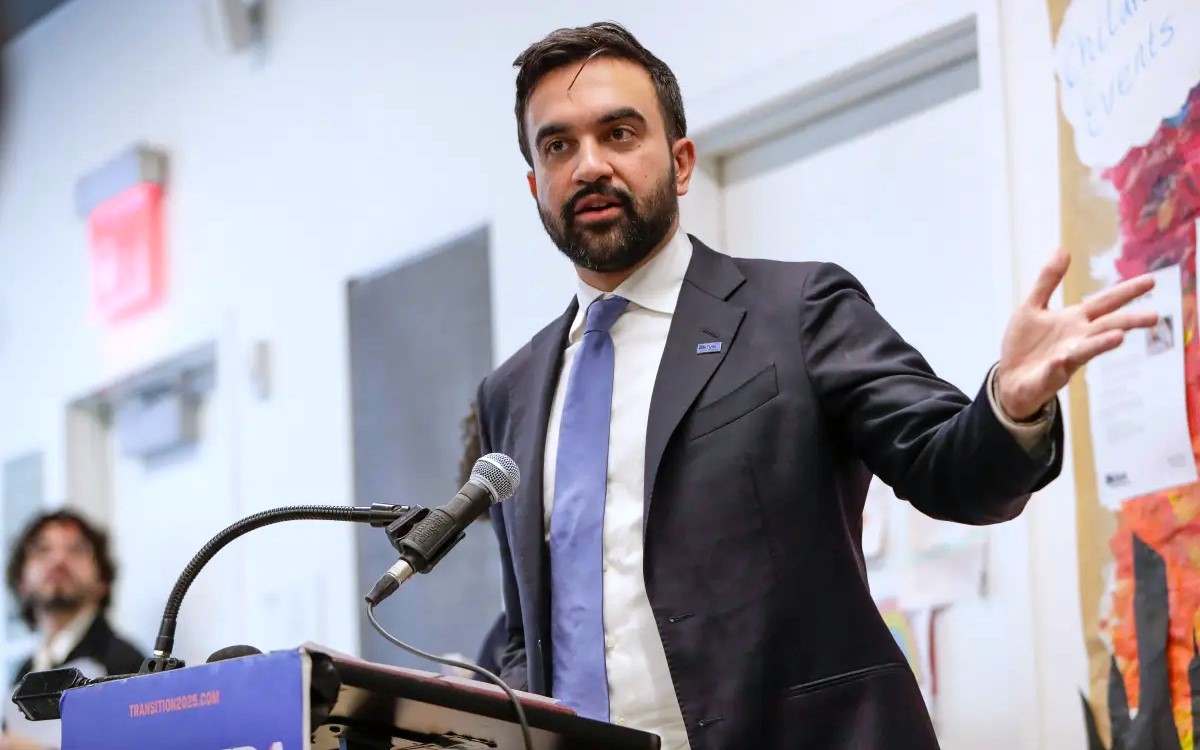 Le maire de New York, Zohran Mamadani.