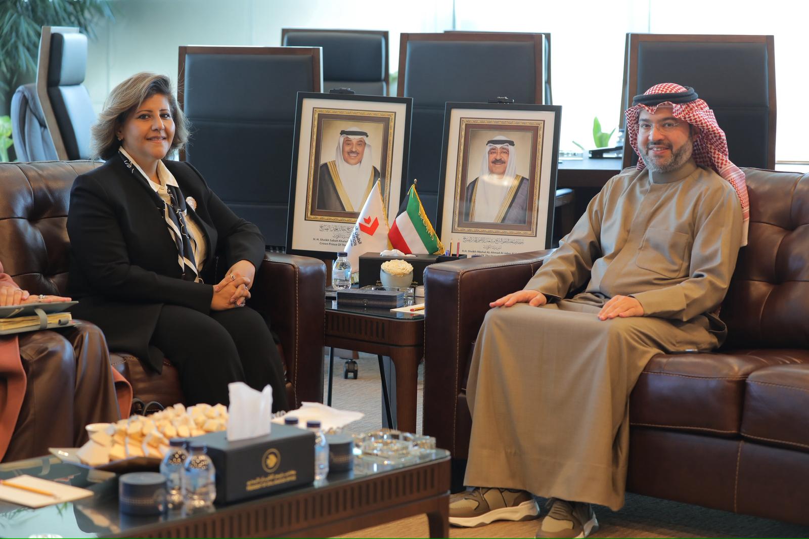 La rencontre entre le président de l’Aviation civile et Cheikha Jawaher