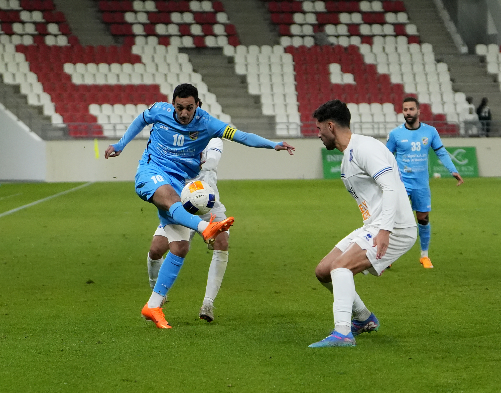 جانب من المباراة