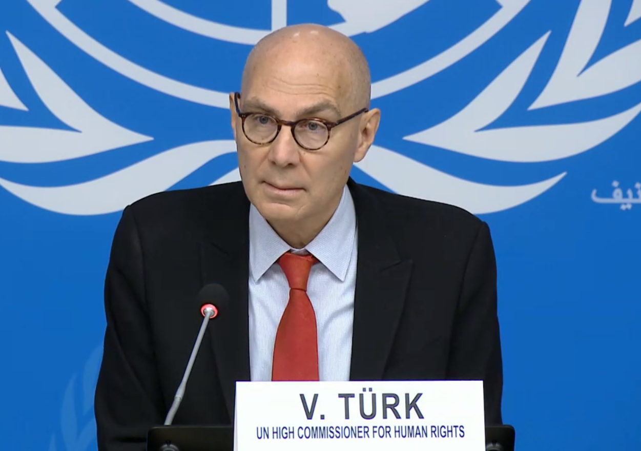 Le Haut-Commissaire des Nations Unies aux droits de l’homme, Volker Türk