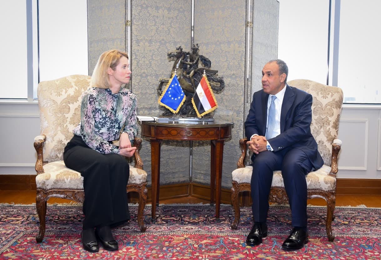 وزير الخارجية المصري بدر عبد العاطي يلتقي الممثلة العليا للشؤون الخارجية والسياسة الأمنية للاتحاد الأوروبي كايا كالاس