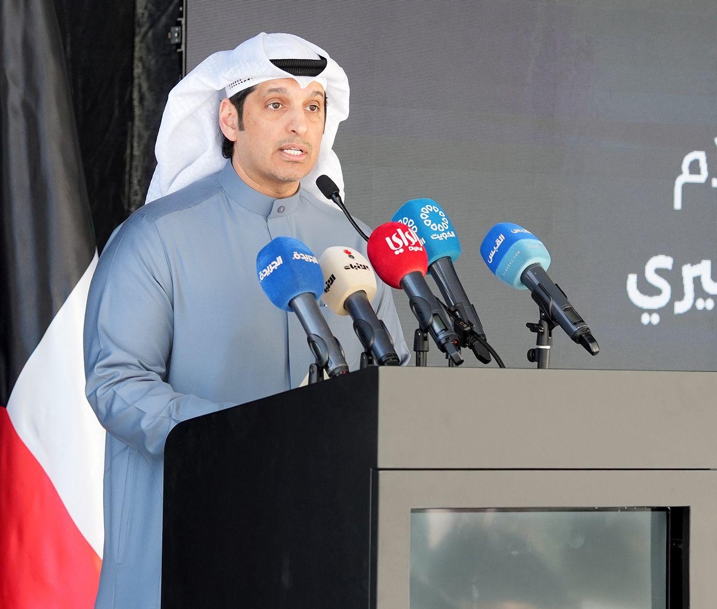 Information Minister Abdulrahman Al-Mutairi
