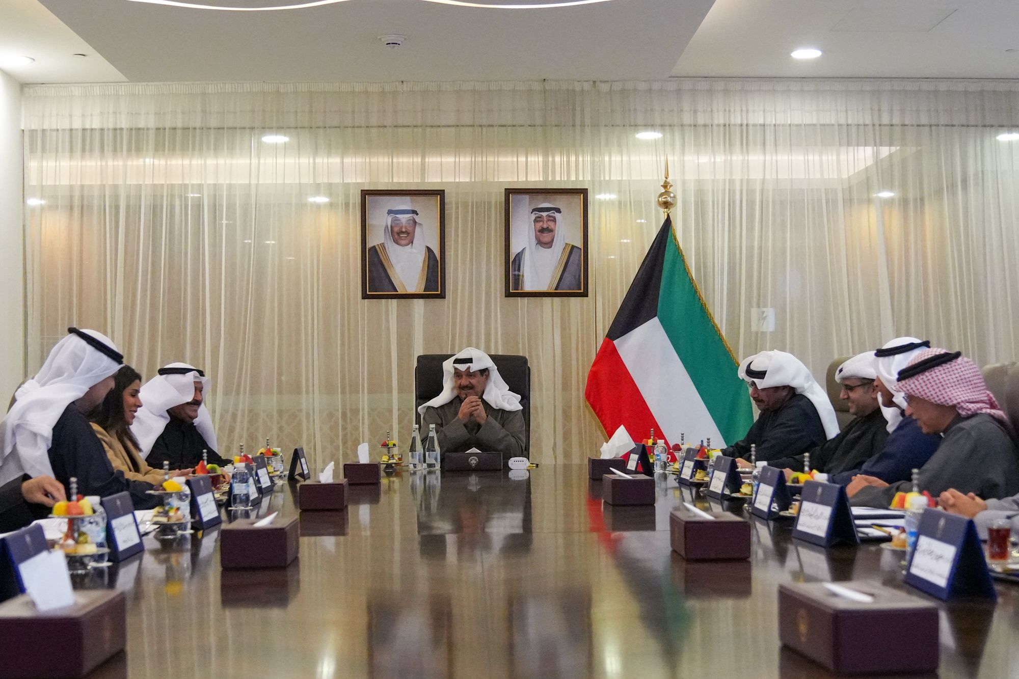 سمو رئيس مجلس الوزراء يترأس الاجتماع الـ42 للجنة الوزارية لمتابعة تنفيذ المشاريع التنموية الكبرى في البلاد