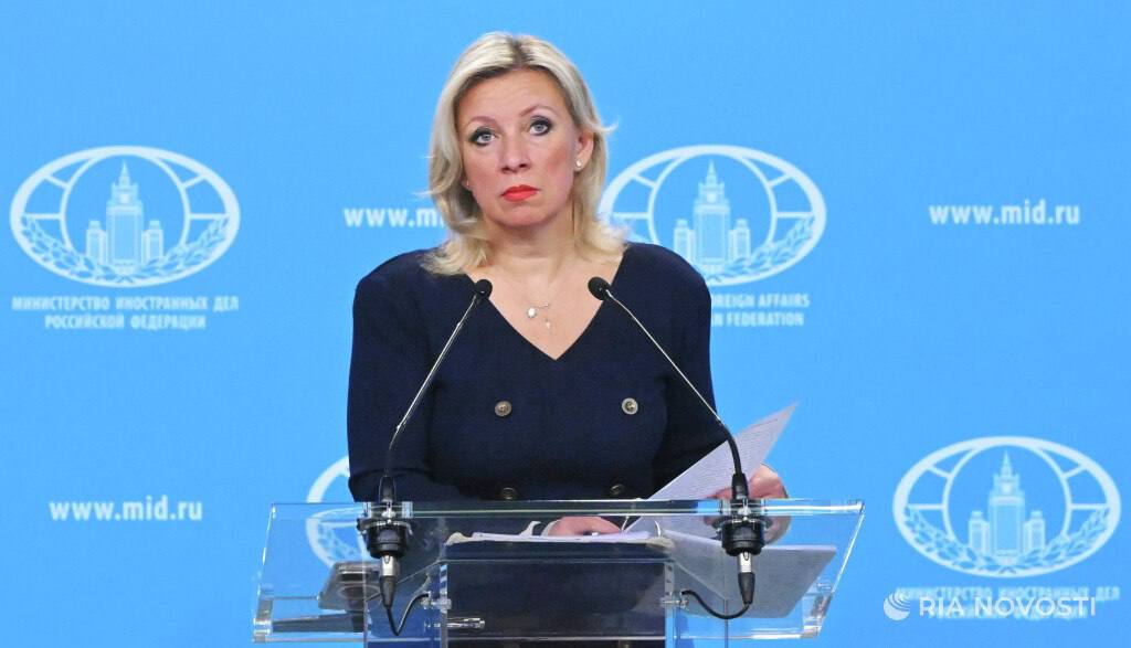 المتحدثة باسم الخارجية الروسية ماريا زاخاروفا