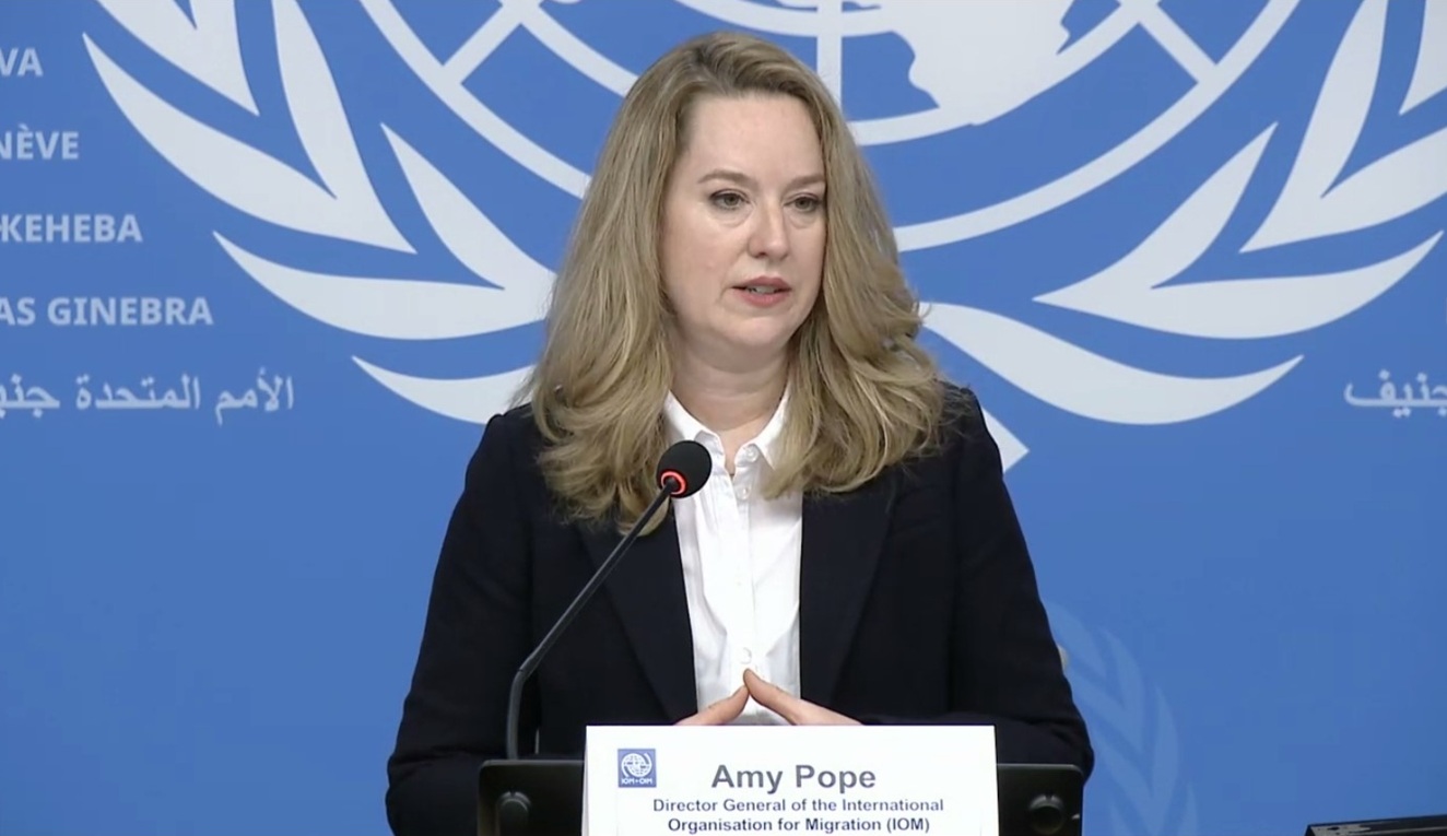 Director General of the International Organization for Migration Amy Pope