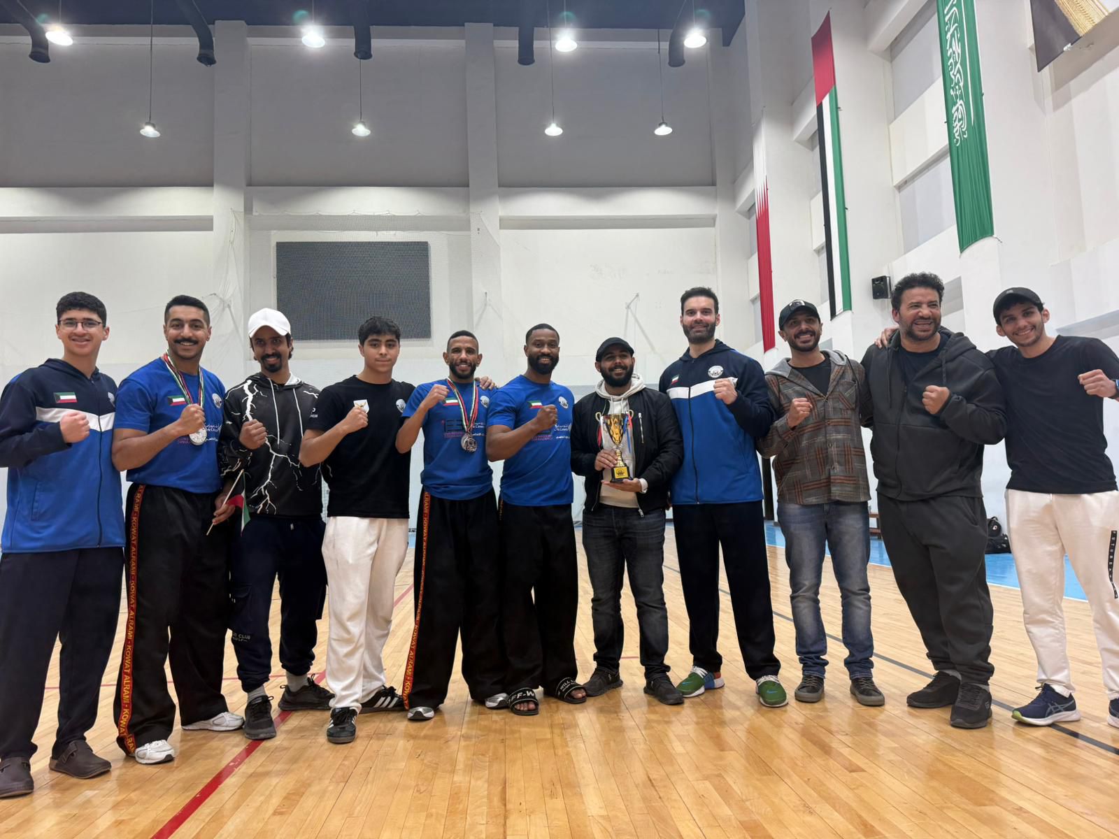 أبطال الكويت المشاركين في البطولة