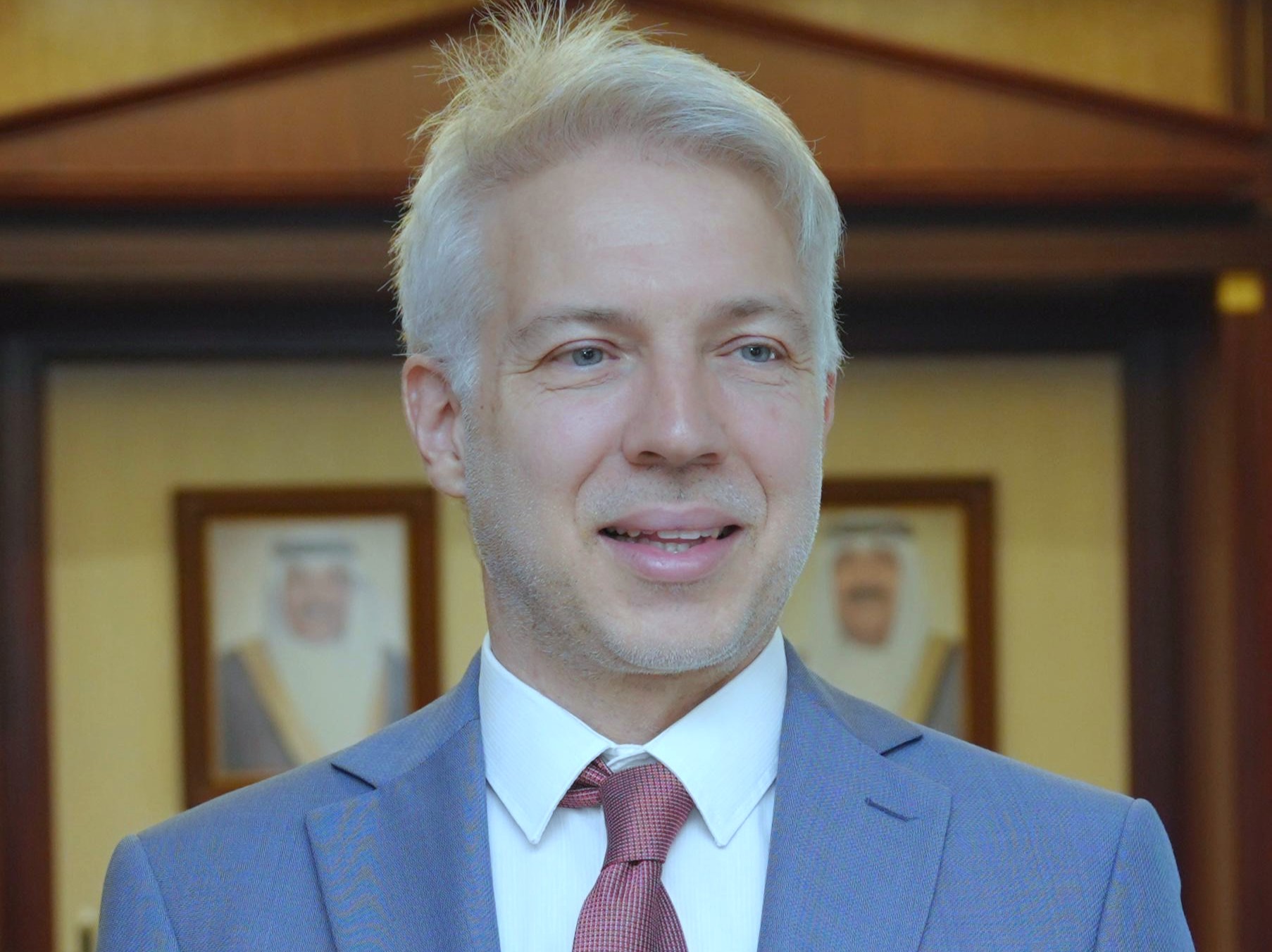 L’ambassadeur de Suisse au Koweït, Tiziano Balmelli.