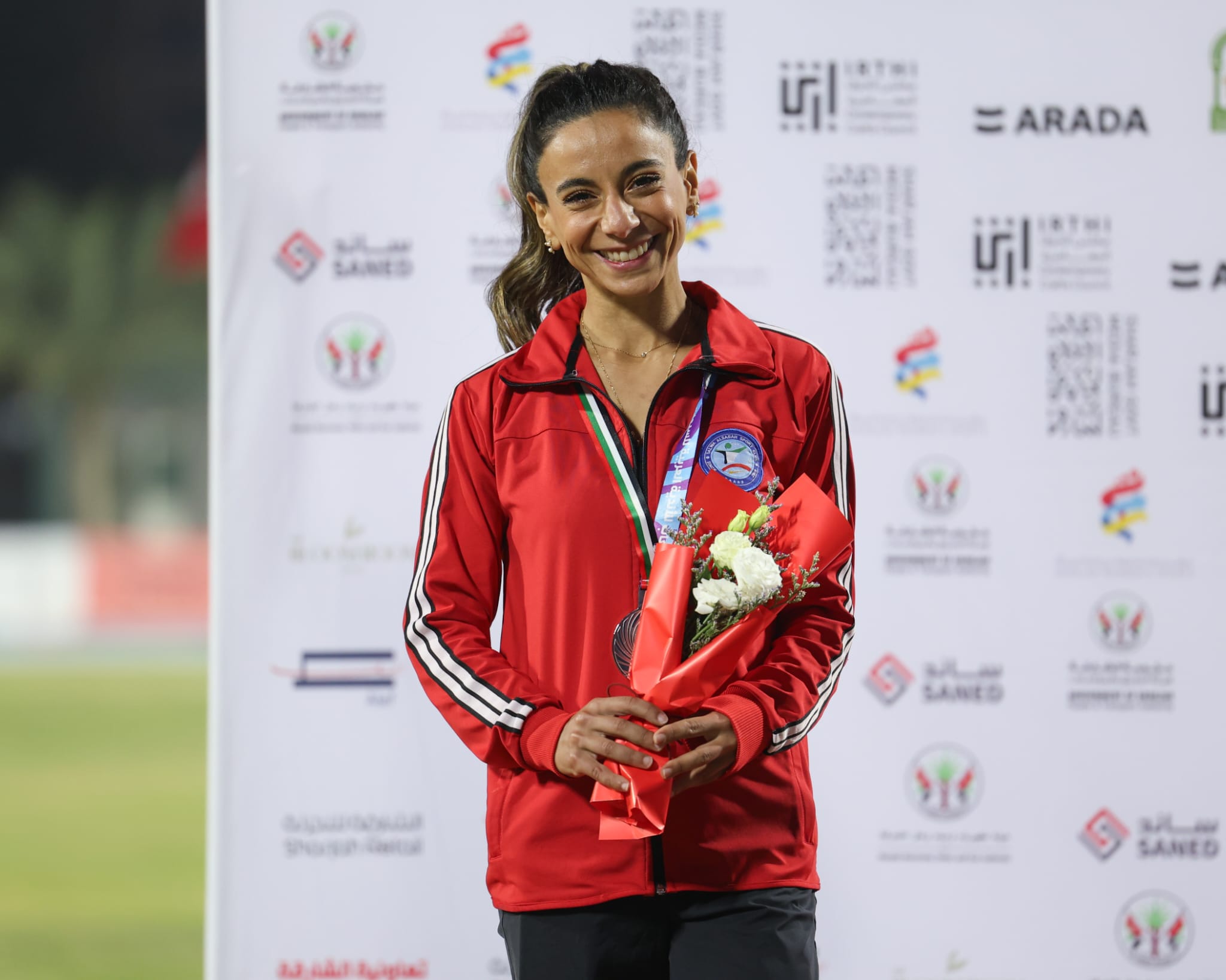 لاعبة نادي سلوى الصباح هيا الرفاعي