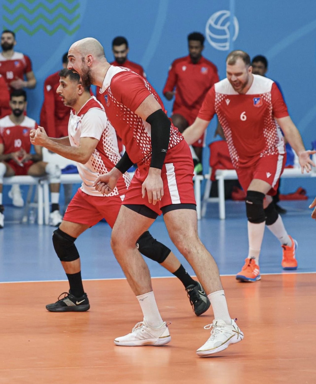 احتفال لاعبي الكويت