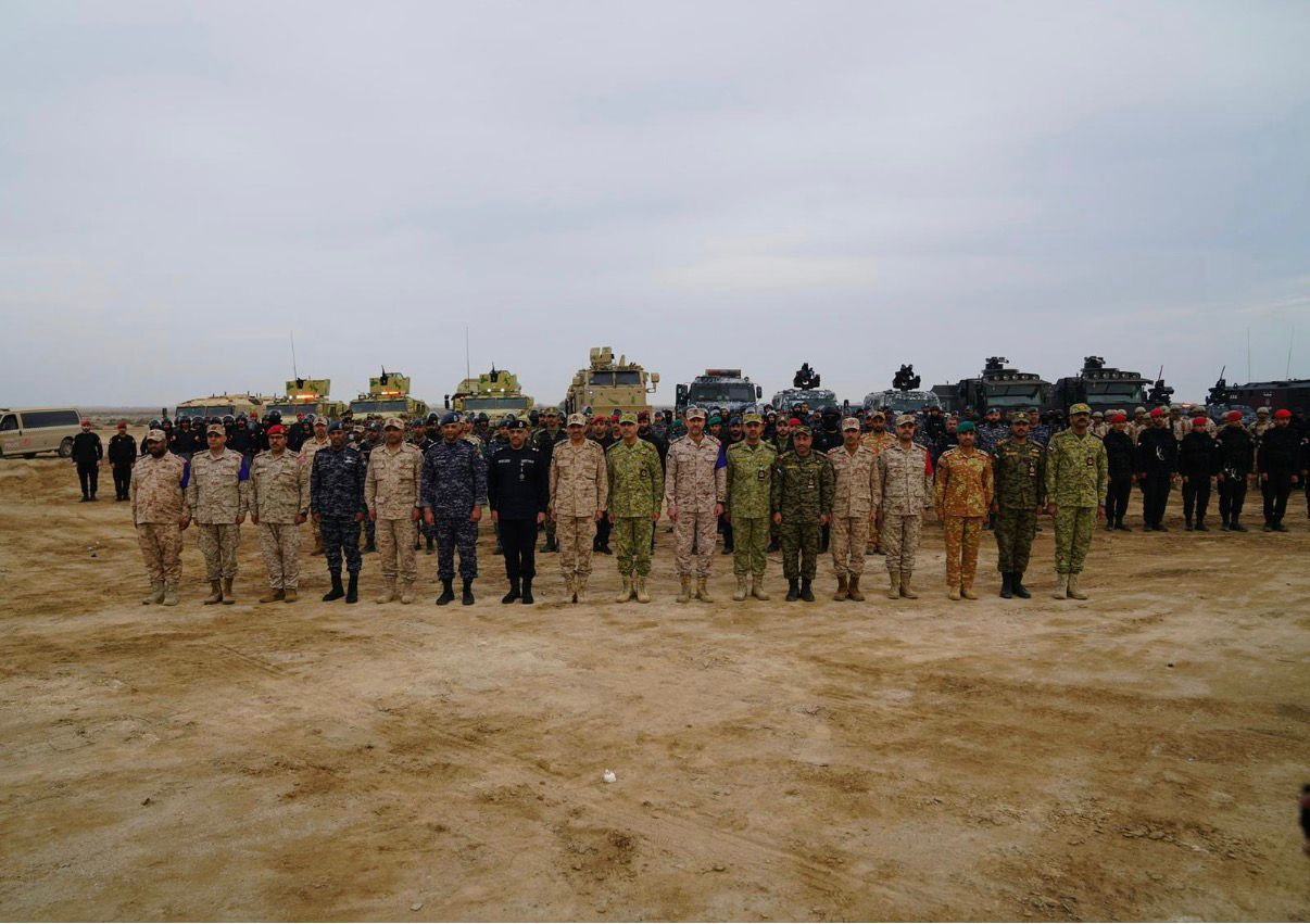 رئيس الأركان ووكيلا (الداخلية) والحرس الوطني يشهدون ختام تمرين (راية وطن)