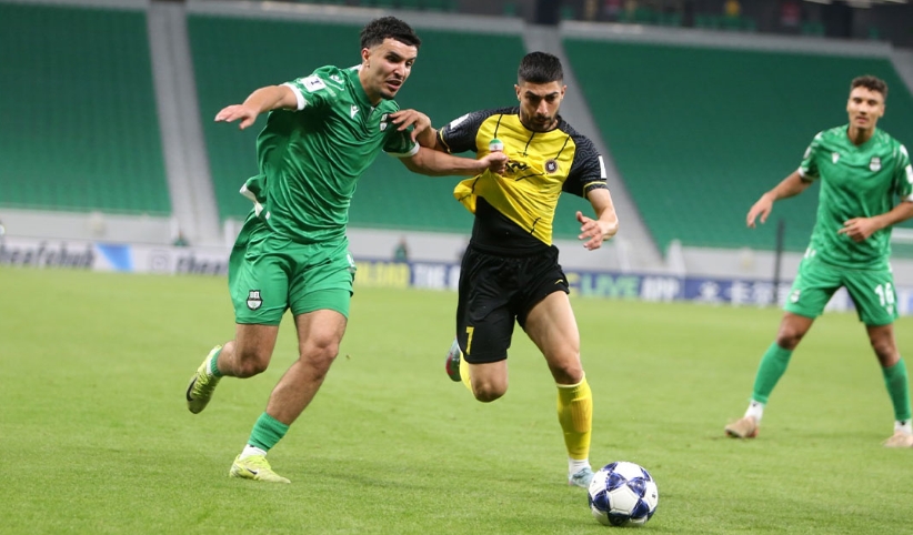 جانب من المباراة