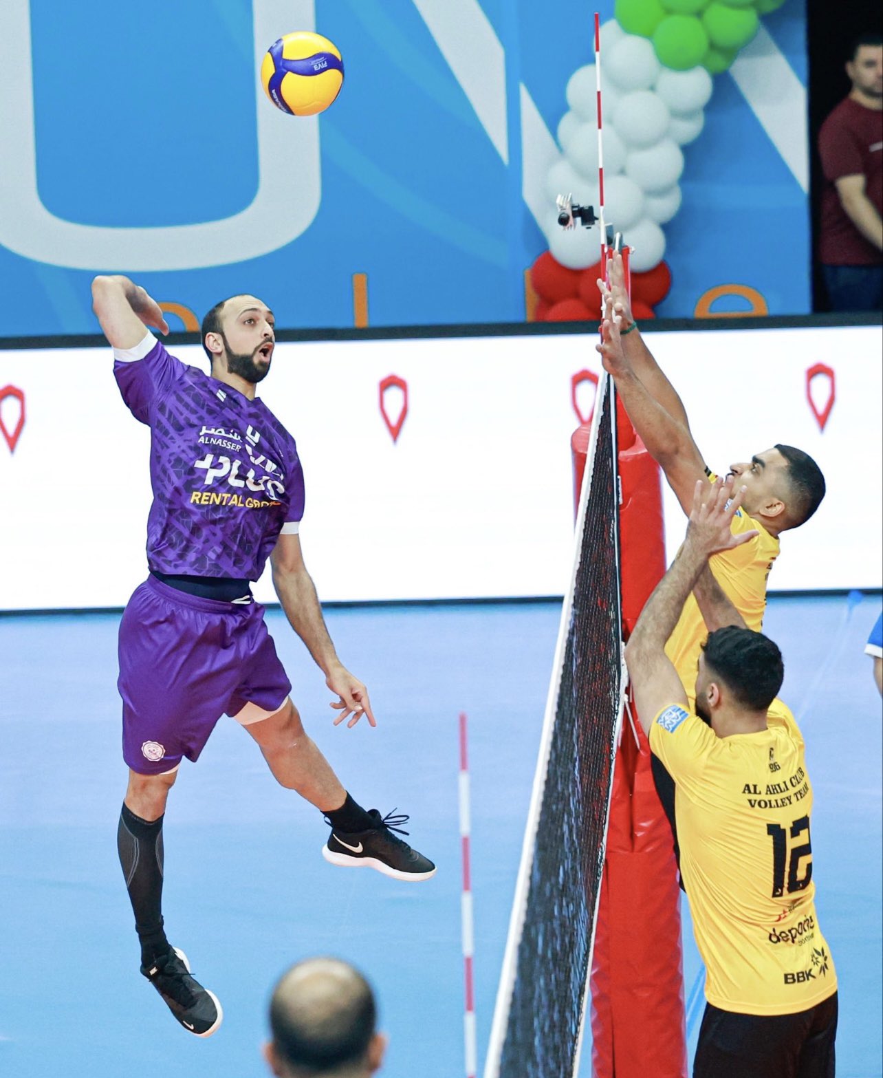 جانب من المباراة