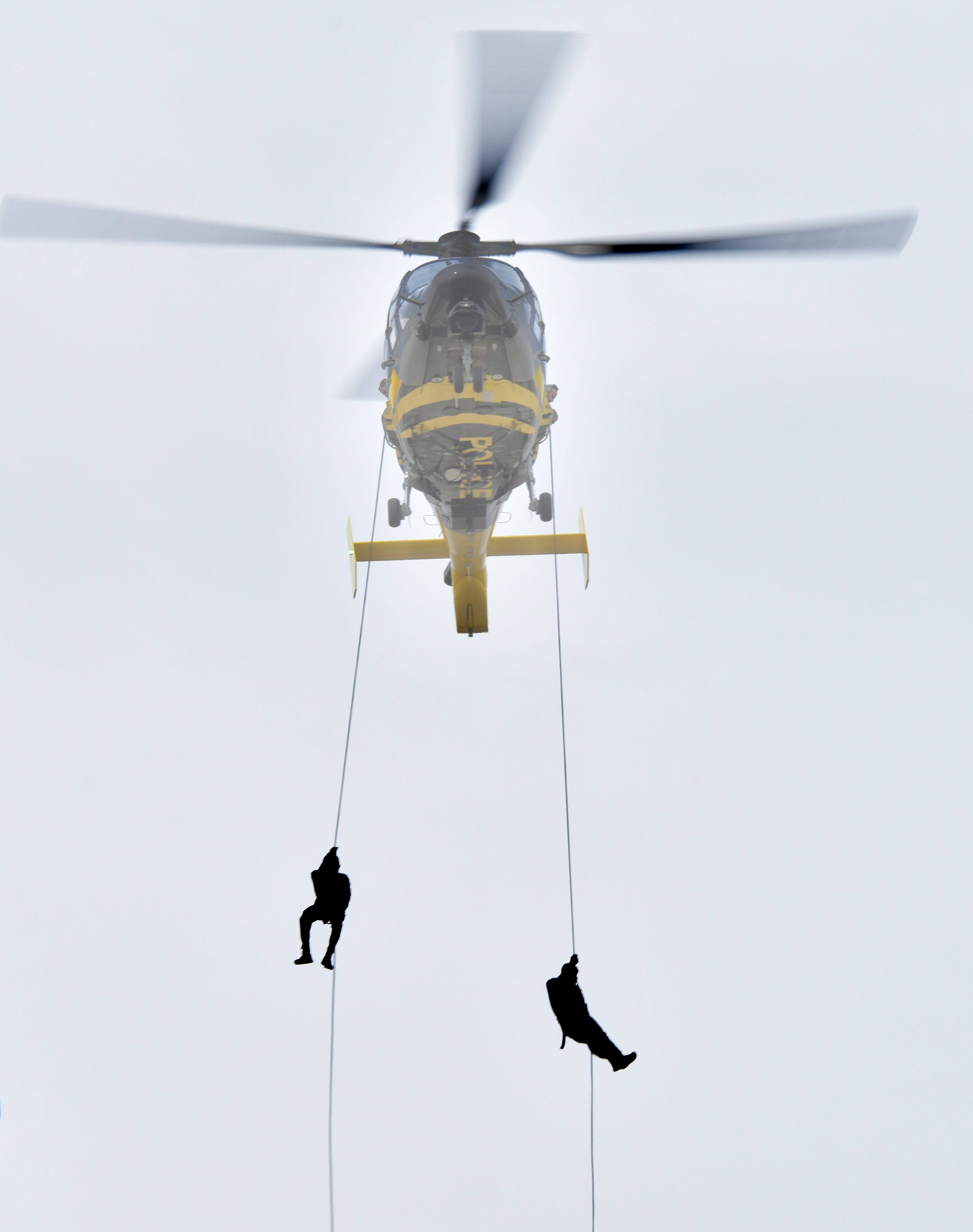 جانب من حفل تخرج دورة (الصاعقة التأسيسية المشتركة الأولى) للقوات الخاصة