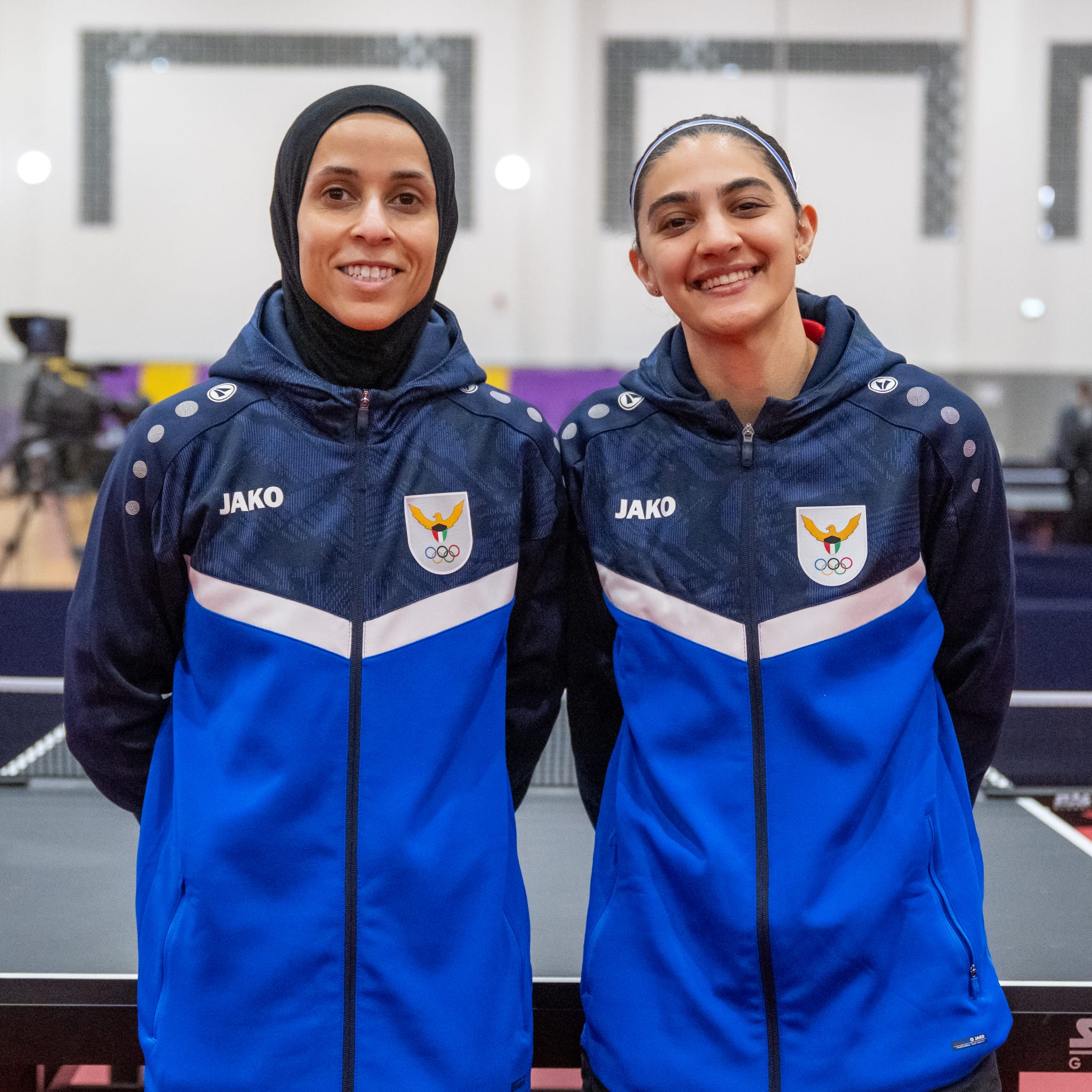 نادي الفتاة يحرز فضية زوجي كرة الطاولة في دورة الألعاب العربية للسيدات