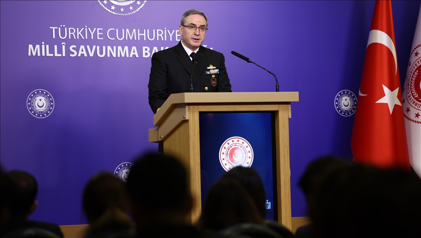 المتحدث باسم وزارة الدفاع التركية زكي أق تورك 