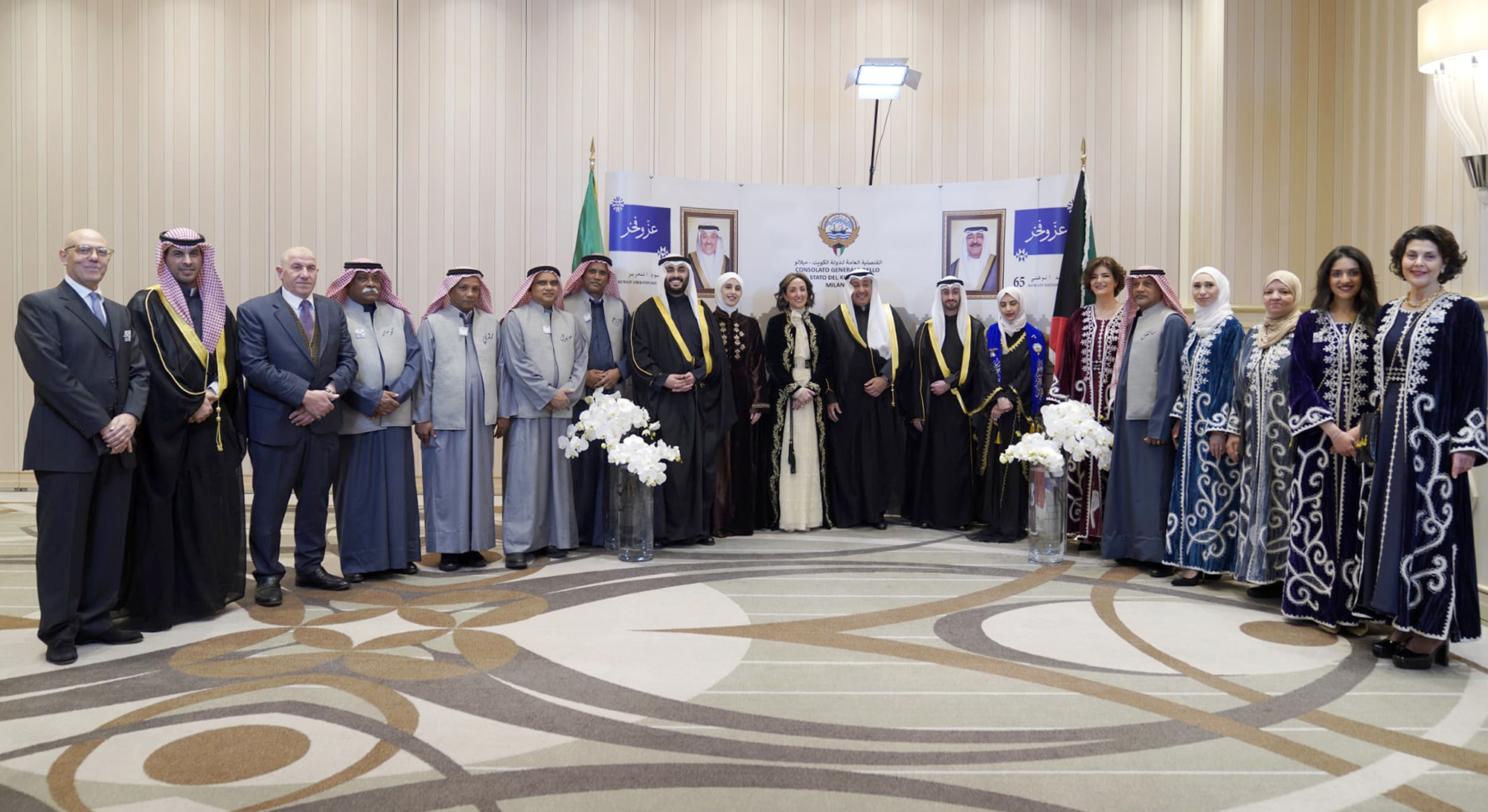 Consulate General in Milan celebrate Nat'l occasions