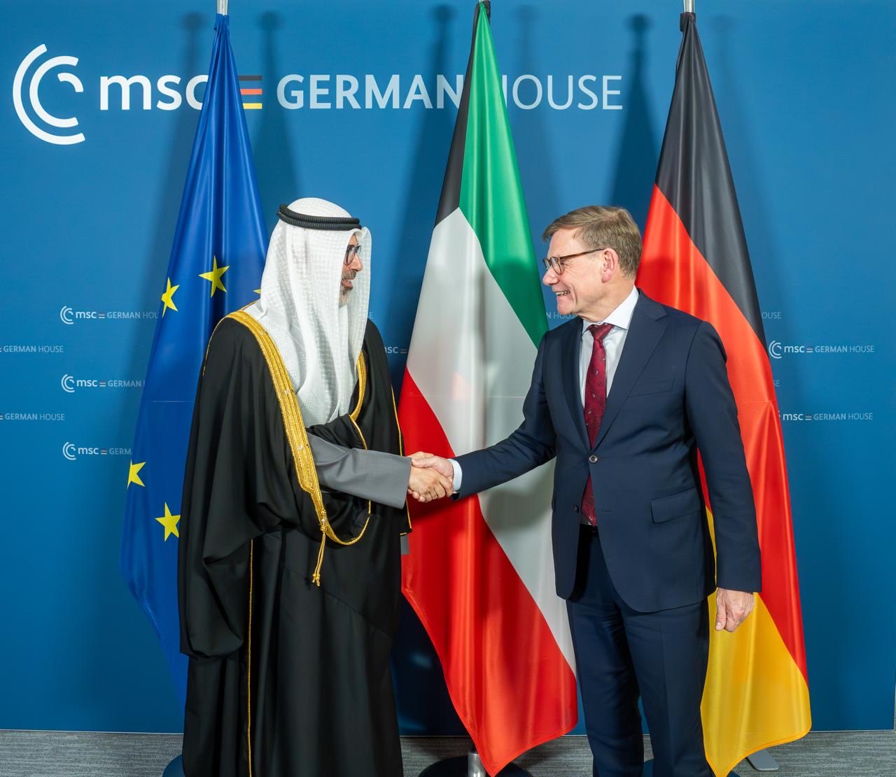 وزير الخارجية يلتقي نظيره الألماني على هامش أعمال مؤتمر ميونخ للأمن في دورته الـ62