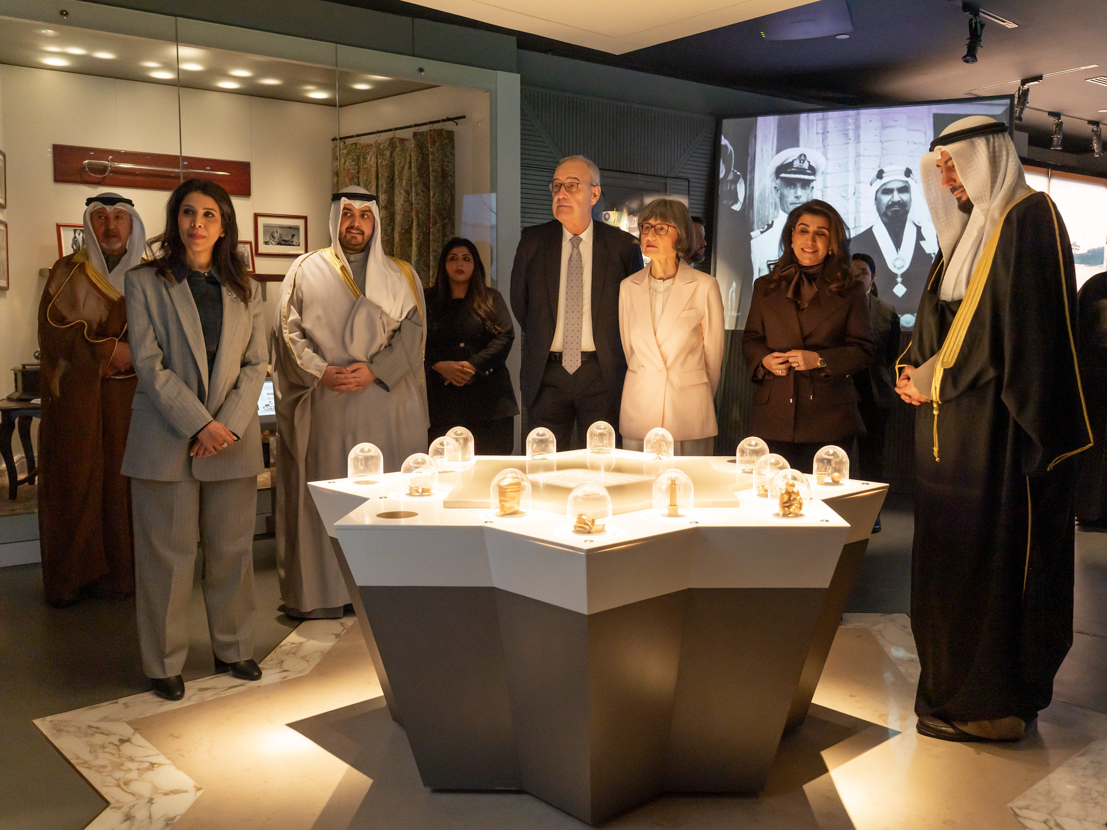 Swiss President visits Kuwait's Al-Salam Palace Museum