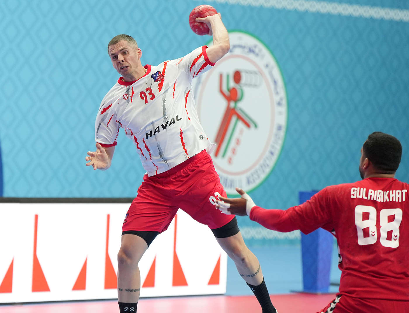 جانب من المباراة