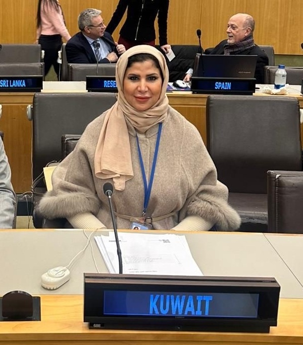 المستشار وكيل الإدارة من إدارة الفتوى والتشريع تهاني الرشيدي