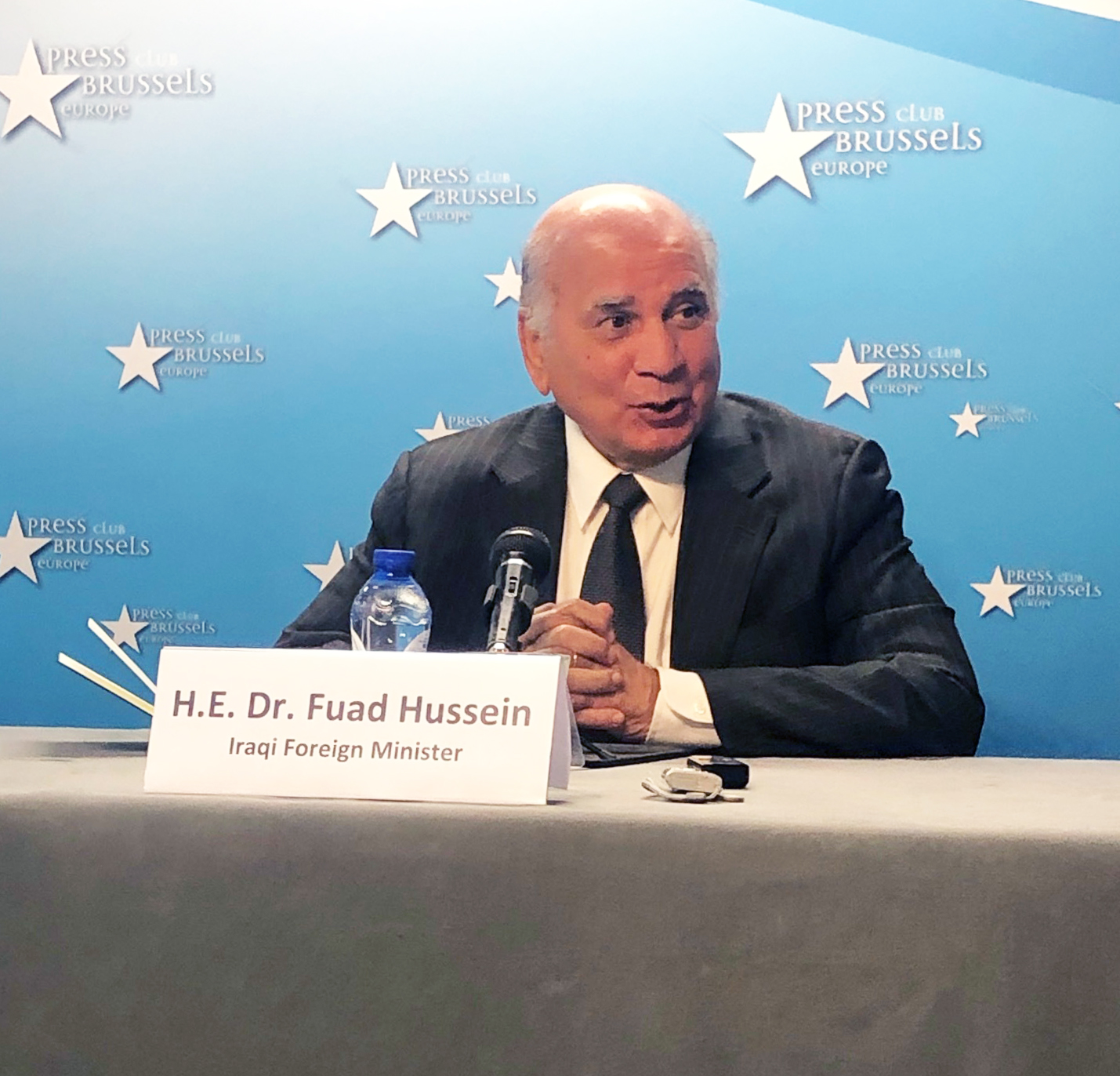 Iraqi Foreign Minister Fuad Hussein