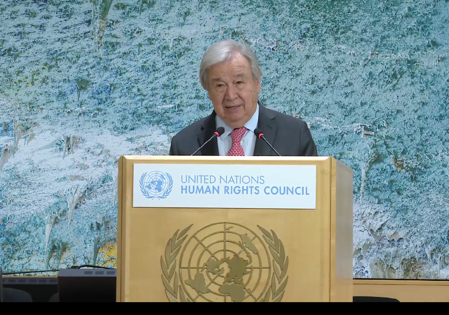 Le secrétaire général de l'ONU, Antonio Guterres