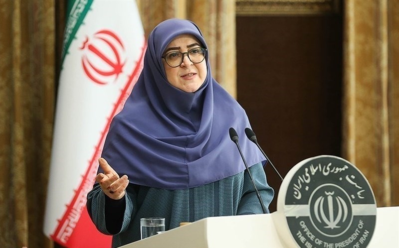 La porte-parole du gouvernement iranien, Fatemah Mohajerani