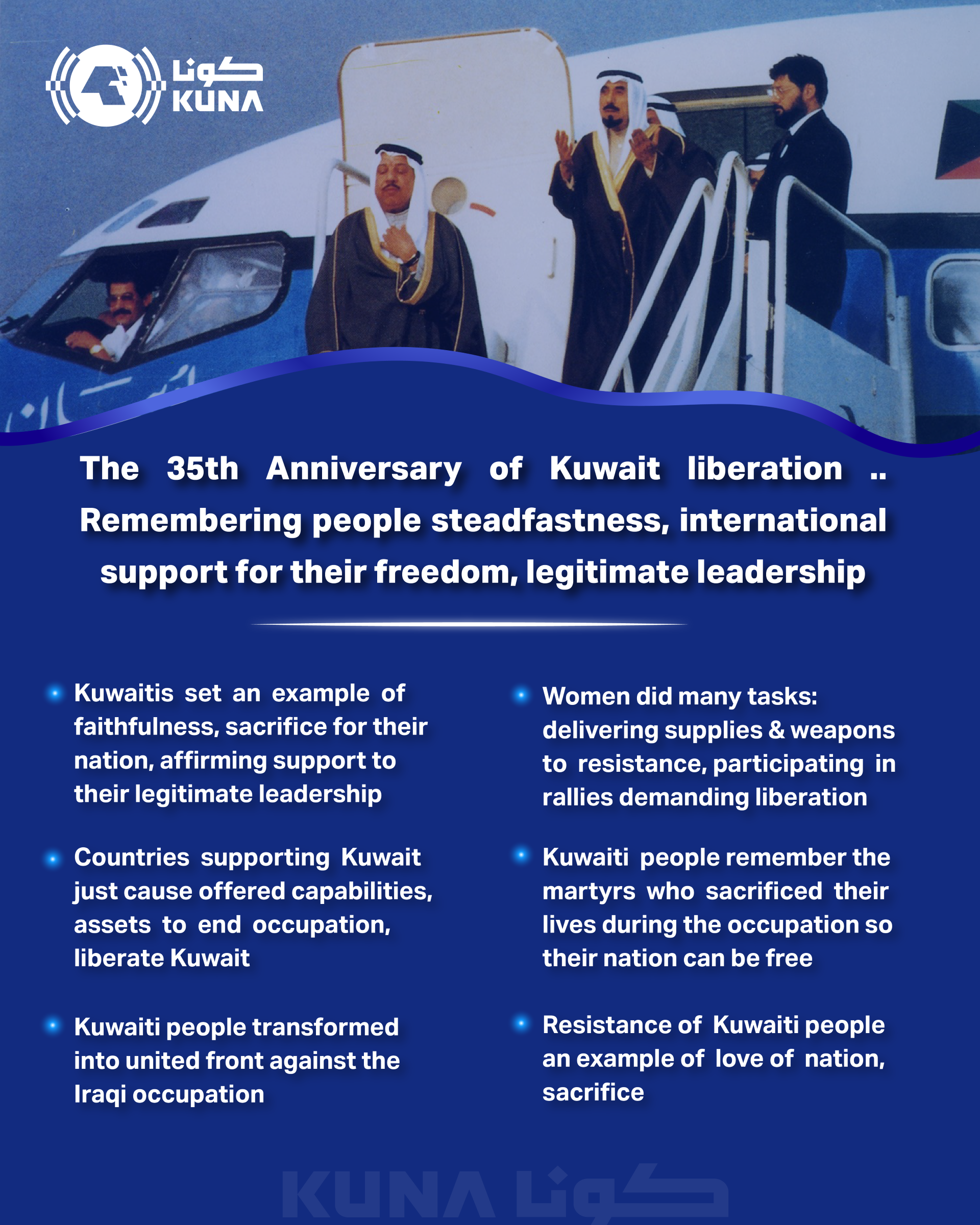 Kuwait marks 35th Liberation Anniv.                                                                                                                                                                                                                       