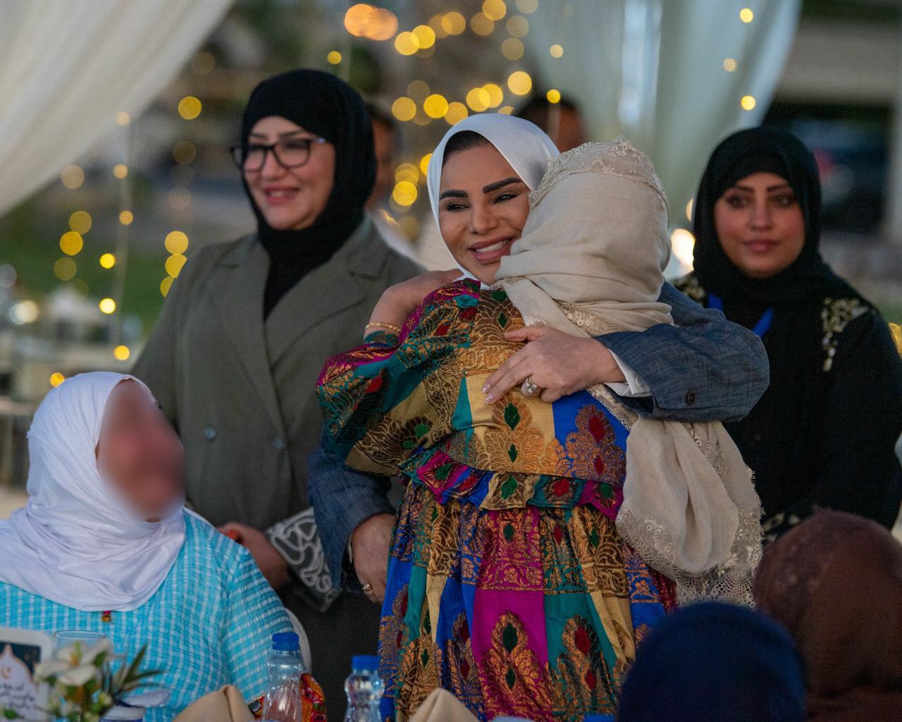 وزير (الشؤون) تشارك في حفل الإفطار الجماعي بمجمع دور الرعاية الاجتماعية