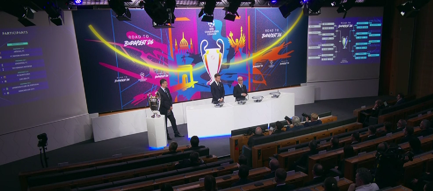 قرعة دوري ابطال أوروبا تكشف عن مواجهات قوية بين الأندية الاوروبية