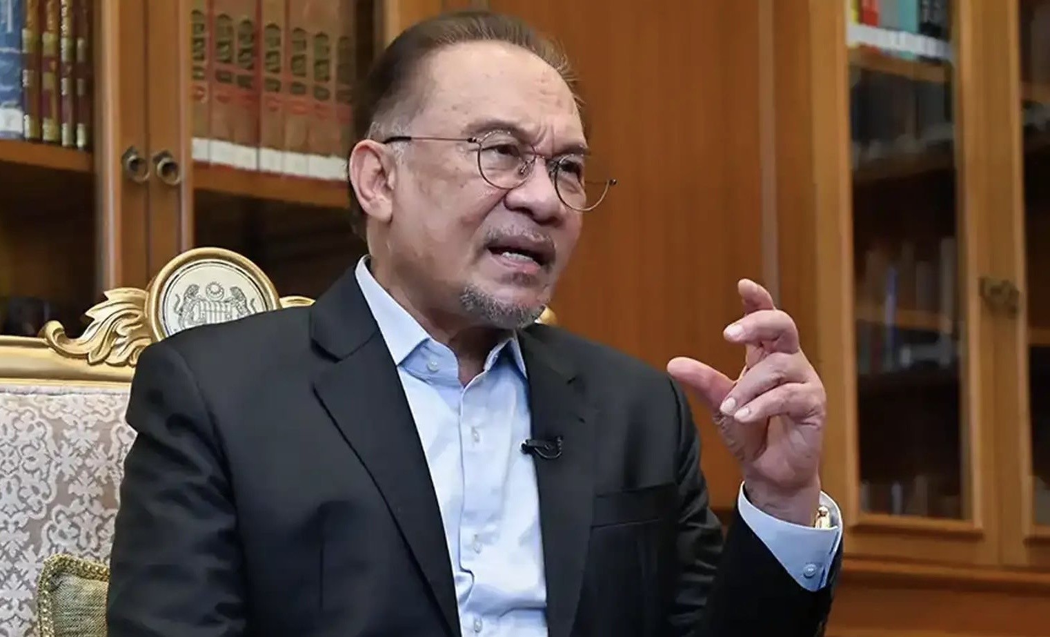 رئيس وزراء ماليزيا أنور إبراهيم